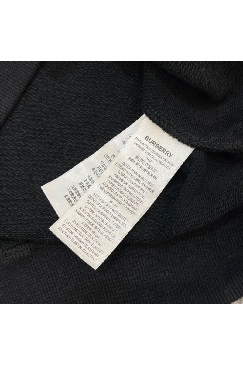 Burberry, Men's Hoodie, Black