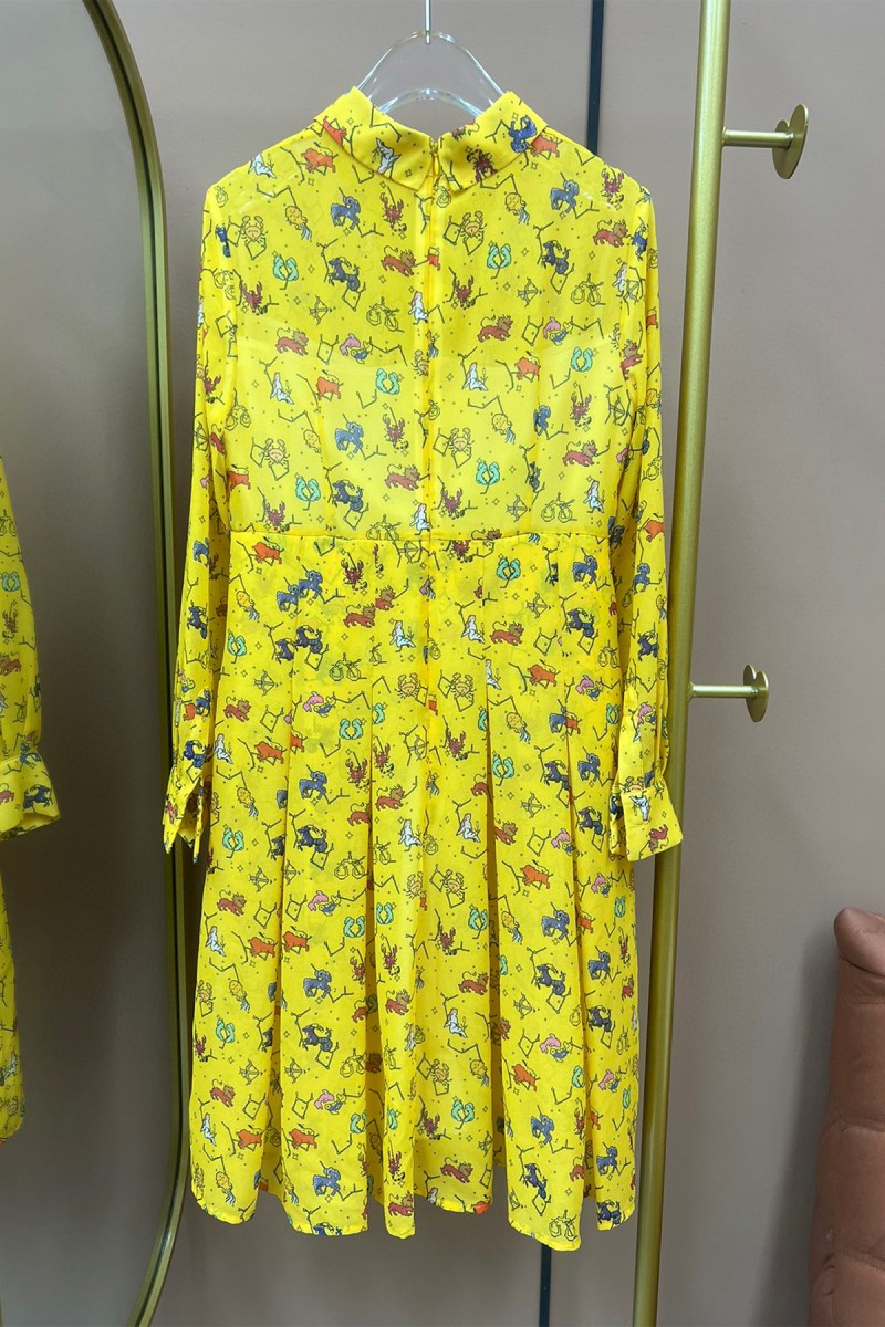 Christian Dior, Women's Dress, Yellow