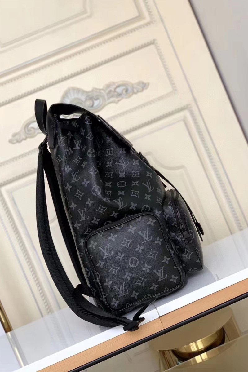 Louis Vuitton, Unisex Backpack,  Black