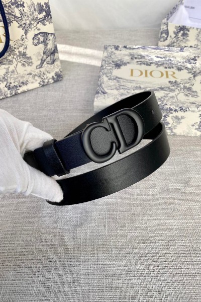 Christian Dior, Men's Belt, Black