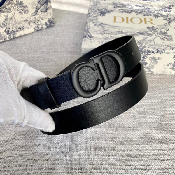 Christian Dior, Men's Belt, Black