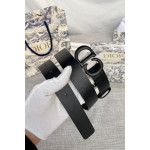 Christian Dior, Men's Belt, Black