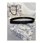 Christian Dior, Men's Belt, Black