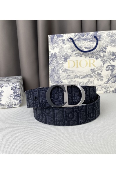 Chrstian Dior, Unisex Belt, Black