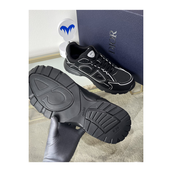 Christian Dior, B30, Women's Sneaker, Black