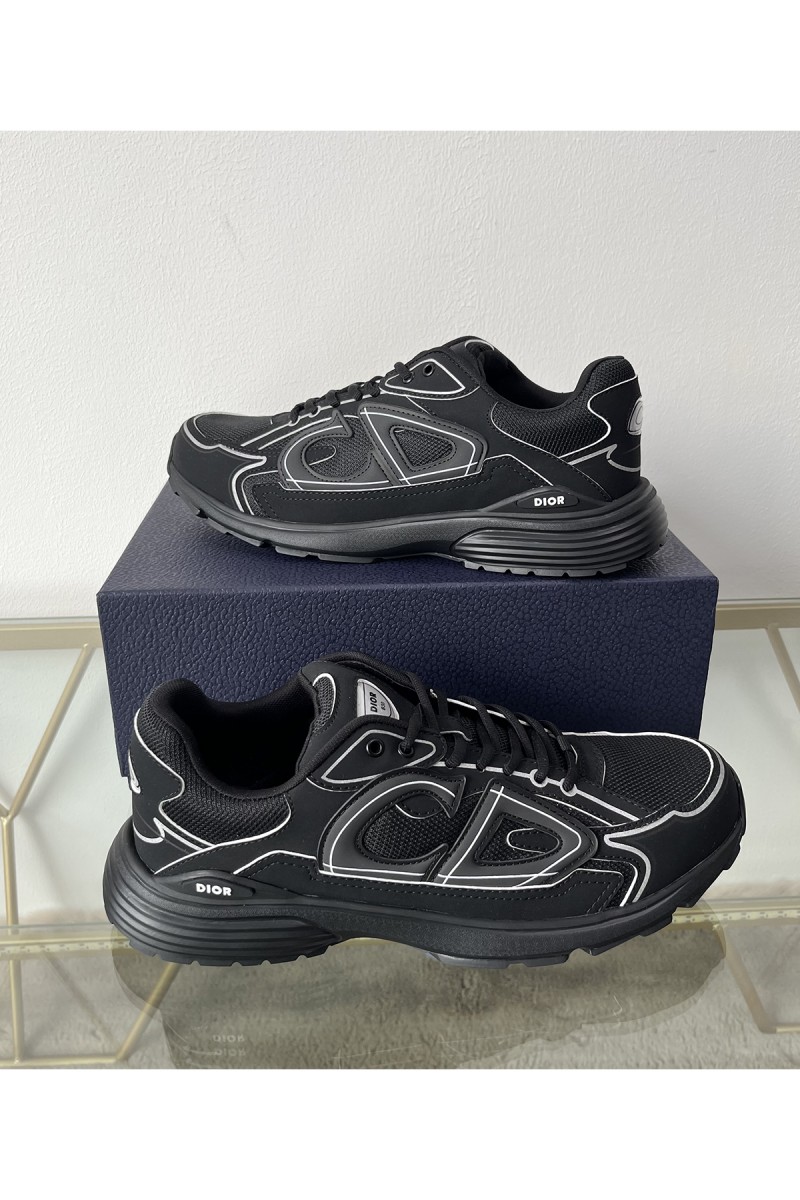 Christian Dior, B30, Women's Sneaker, Black