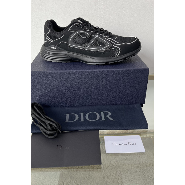 Christian Dior, B30, Women's Sneaker, Black