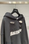 Balenciaga, Men's Hoodie, Black