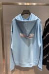 Balenciaga, Men's Hoodie, Blue