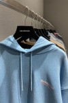 Balenciaga, Men's Hoodie, Blue