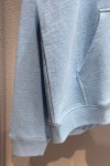 Balenciaga, Men's Hoodie, Blue