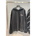 Balenciaga, Men's Hoodie, Black
