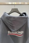 Balenciaga, Men's Hoodie, Black