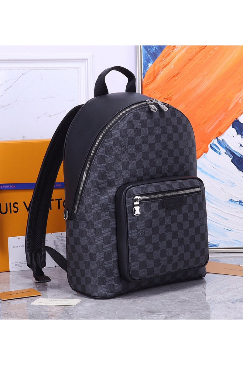 Louis Vuitton, Men's Backpack, Black