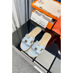 Hermes, Women's Slipper, Grey