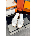 Hermes, Women's Slipper, White