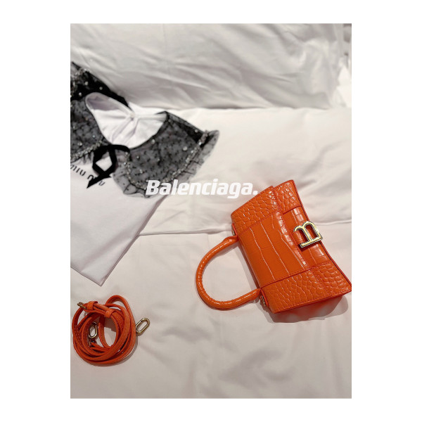 Balenciaga, Women's Bag, Orange