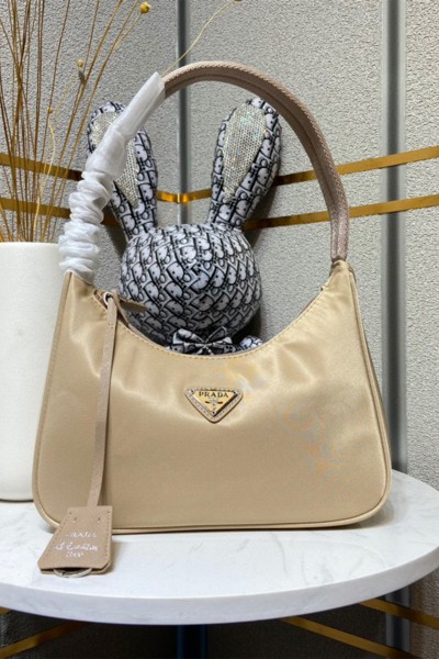 Prada, Women's Bag, Beige