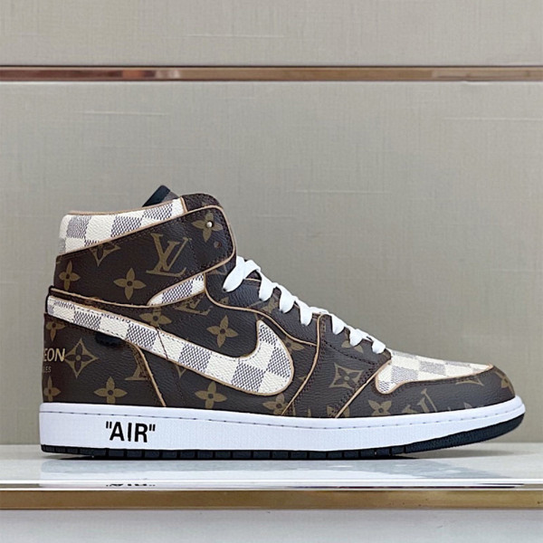 Louis Vuitton x Nike, Men's Sneaker, White