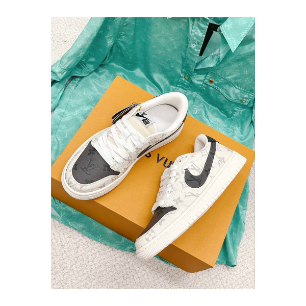 Louis Vuitton x Nike, Men's Sneaker, White