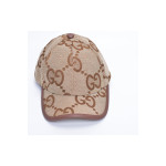 Gucci, Unisex Hat, Big Logo, Brown