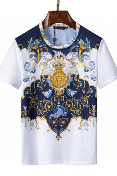 Versace, Men's T-Shirt, White