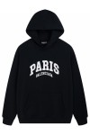 Balenciaga, Men's Hoodie, Black