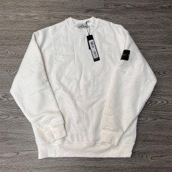Stone Island, Men's Pullover, White
