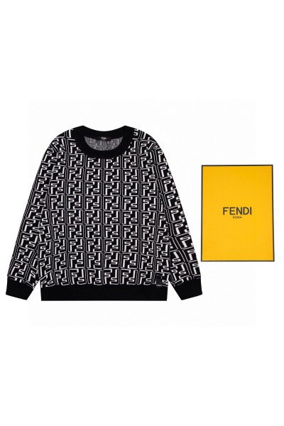 Fendi, Men's Pullover, Black