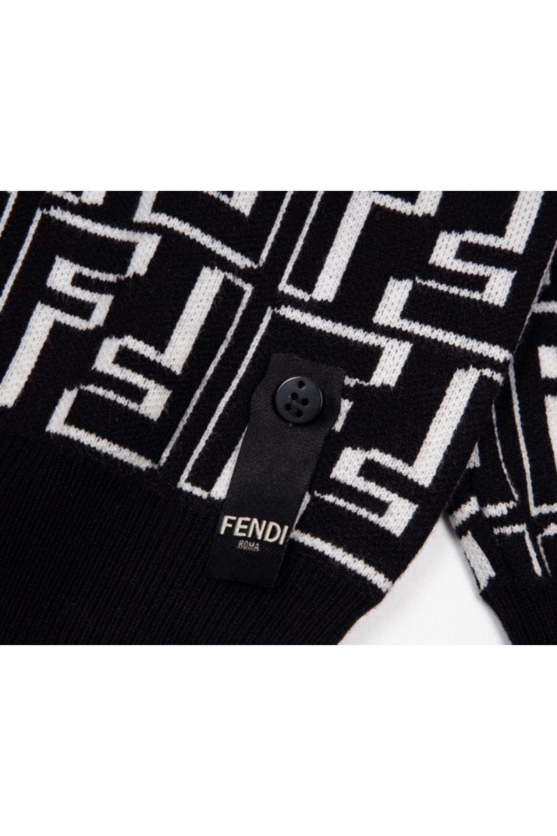 Fendi, Men's Pullover, Black