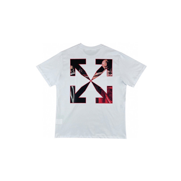 Off White, Men's T-Shirt, White
