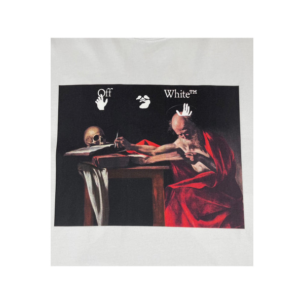 Off White, Men's T-Shirt, White