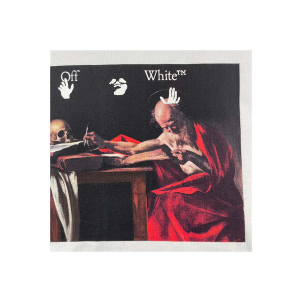 Off White, Men's T-Shirt, White
