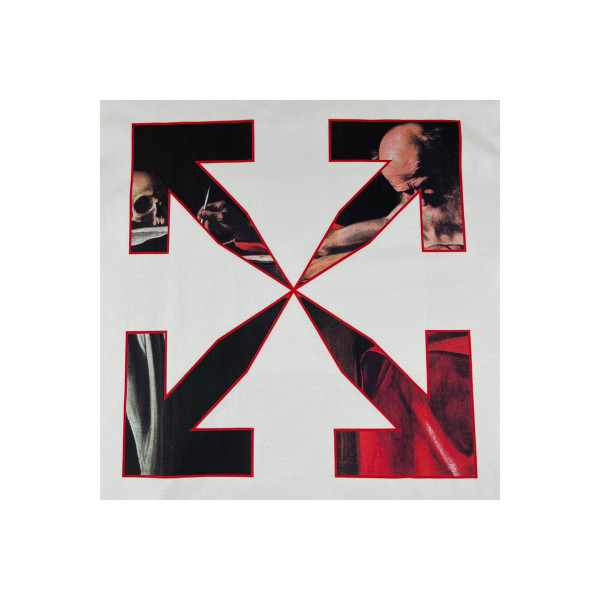 Off White, Men's T-Shirt, White