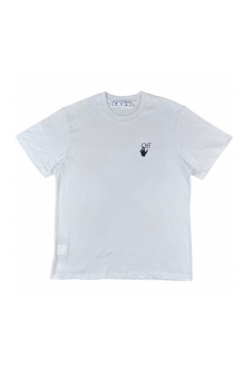 Off White, Men's T-Shirt, White