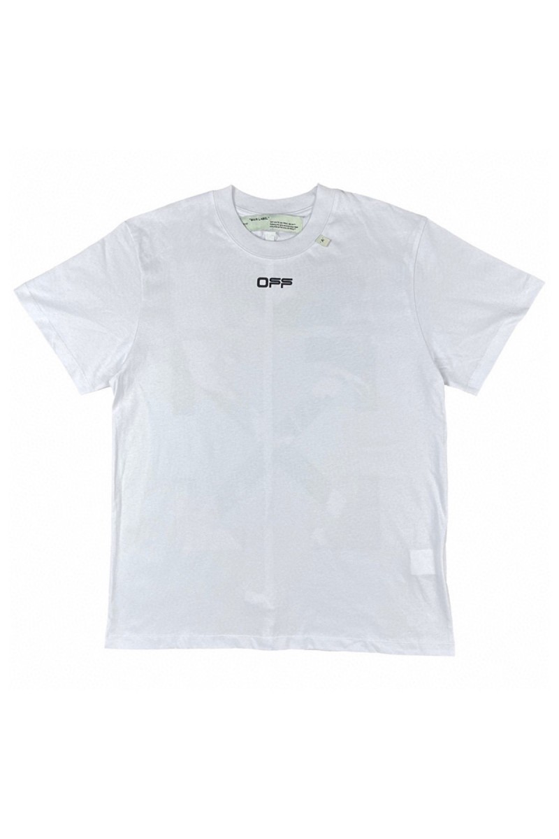 Off White, Men's T-Shirt, White