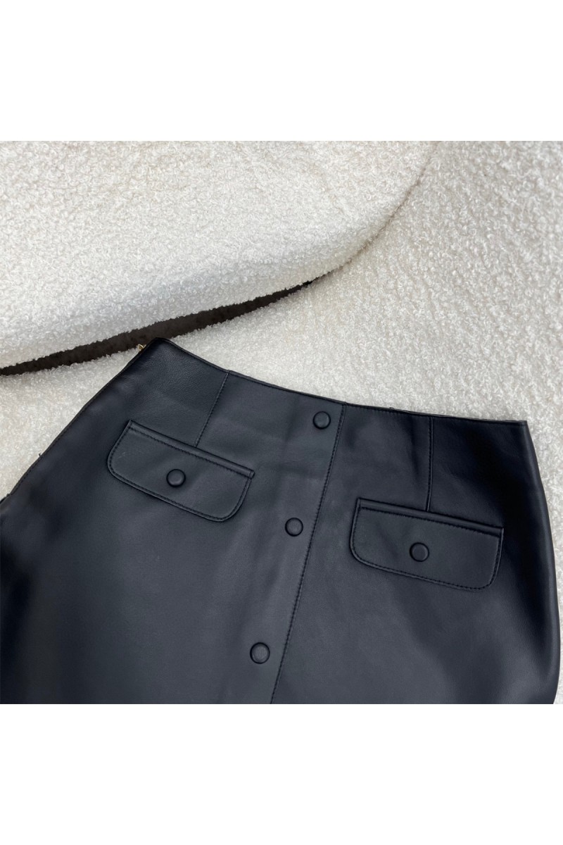 Christian Dior, Women's Skirt, Black