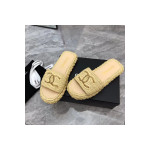 Chanel, Women's Slipper, Beige