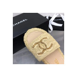 Chanel, Women's Slipper, Beige
