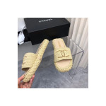 Chanel, Women's Slipper, Beige