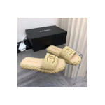Chanel, Women's Slipper, Beige