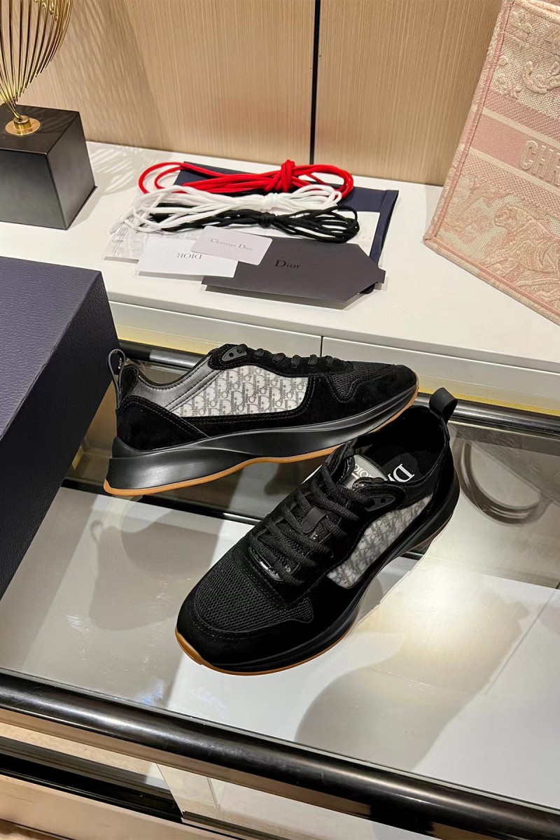 Christian Dior, B25 Runner, Men's Sneaker, Black