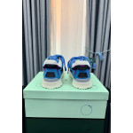 Off White, Men's Sneaker, Blue
