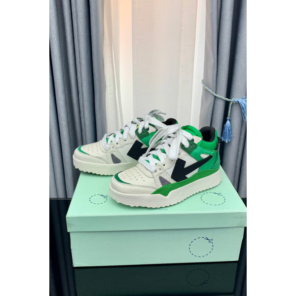 Off White, Men's Sneaker, Green