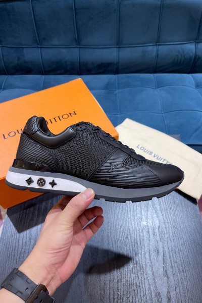 Louis Vuitton, Run Away,  Men's Sneaker, Black