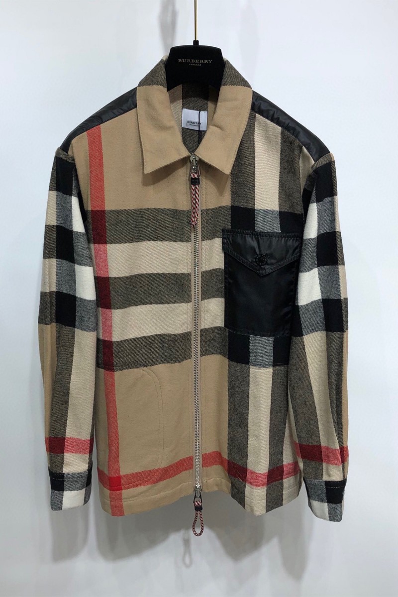 Burberry, Men's Shirt, Camel