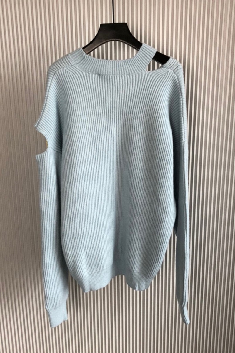 Fendi, Women's Pullover, Grey
